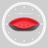 Etekcity RoverBeats T12 Portable Wireless Bluetooth Speaker, Enhanced Bass (Red) (Certified Refurbished) N4