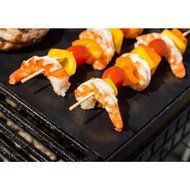 Beku Grill Mat&nbsp;Premium Quality Non-Stick Baking Mat &amp; Cookie Sheet &ndash; PTFE Teflon BBQ Grill Sheet BBQ Mat BBQ Pad... N4