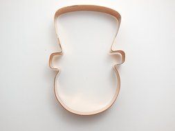 Snowman Face with Hat Cookie Cutter N3