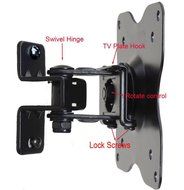 VideoSecu ML411B Adjustable Tilt Swivel Rotation TV Wall Mount Bracket for LCD LED TV and Monitor (Max 44 lbs,... N2
