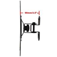VideoSecu ML411B Adjustable Tilt Swivel Rotation TV Wall Mount Bracket for LCD LED TV and Monitor (Max 44 lbs,... N8