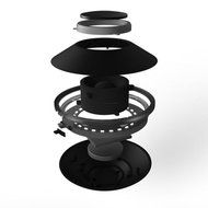 Portable Wireless Floating Sound 4.0 Bluetooth Speaker Magnetic Levitation USB interface Wireless Floating Rotating... N2