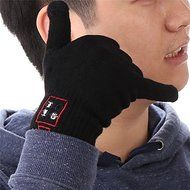 Smart Bluetooth Glove Wireless Touch Screen Talking Magic Gloves Bluetooth Headphone With Mic For iphone/ samsung... N6