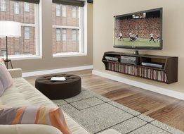 Black Altus Plus 58&quot; Floating TV Stand N3