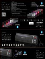 Pure Acoustics HipBox Wireless Portable Bluetooth Companion Speaker with Aux + FM Radio and Phone Call Handling...