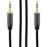 SecurOMax Male to Male Aux Cable with Shielded Cord, 6 Feet N2
