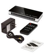 4 x 2 HDMI Matrix Switch [Ultra HD 4K x 2K], FosPower 4 In 2 Out Switcher / Splitter with Optical &amp; L/R Audio... N6