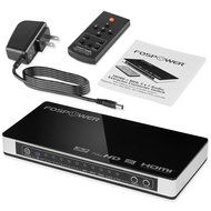 4 x 2 HDMI Matrix Switch [Ultra HD 4K x 2K], FosPower 4 In 2 Out Switcher / Splitter with Optical &amp; L/R Audio... N12