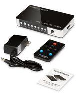 4 x 2 HDMI Matrix Switch [Ultra HD 4K x 2K], FosPower 4 In 2 Out Switcher / Splitter with Optical &amp; L/R Audio... N30