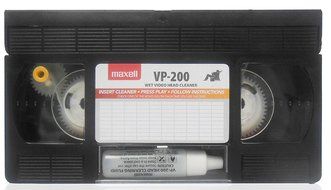 Maxell VP-200 VHS Wet Cleaner N2