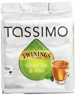 Tassimo Twinings Green Tea &amp; Mint, 16 T-Discs