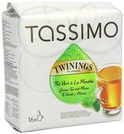 Tassimo Twinings Green Tea &amp; Mint, 16 T-Discs N6