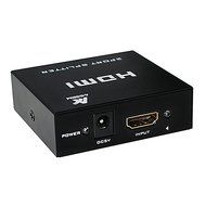 ASSEM Ultra HD 4K x 2K HDMI Splitter Amplifier 1x2 1 in 2 Out Ver 1.4 Signal Distributor with 1080P 3D Compatibility...