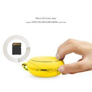 Mifa F1 Portable Bluetooth Speakers Yellow,rugged Ip45 Waterproof Speakers with 3w Powerful Driver/built-in Mirophone...