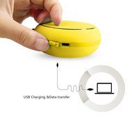 Mifa F1 Portable Bluetooth Speakers Yellow,rugged Ip45 Waterproof Speakers with 3w Powerful Driver/built-in Mirophone... N3