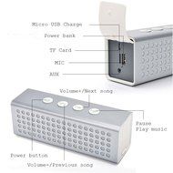 Souldio&trade; Bluetooth Speaker Portable Wireless Speaker,20W Output,12 Hours Battery Life,Power Bank Speaker,Aluminum... N2