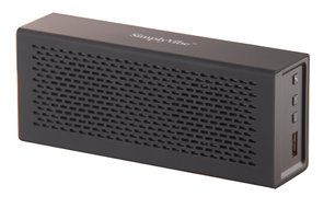 SimplyVibe V5-BT1- Wireless Bluetooth Speakers with Built-In 18-Hour Rechargeable Battery, USB Charger and Speakerphone...