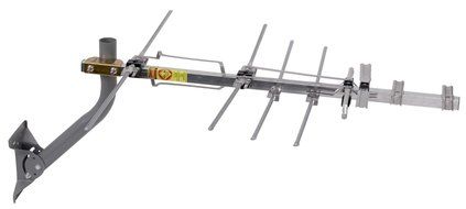 RCA Compact Outdoor Yagi HDTV Antenna with 60 Mile Range