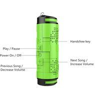 YIDA BS04 Portable Super Bass Wireless Bluetooth Speaker with IP5 Waterproof IP4X Dustproof IP3X Shockproof Function... N3