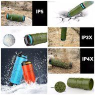 YIDA BS04 Portable Super Bass Wireless Bluetooth Speaker with IP5 Waterproof IP4X Dustproof IP3X Shockproof Function... N4