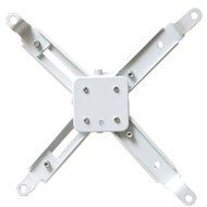 VideoSecu LCD/DLP Projector Ceiling Mount Bracket White Fits both flat or Vaulted ceiling PJ2W 1CA N5