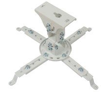 VideoSecu LCD/DLP Projector Ceiling Mount Bracket White Fits both flat or Vaulted ceiling PJ2W 1CA N8