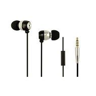 AWEI Q38i Extrabass Power In-Ear Metal Earphone With Microphone For iPhone 6S iPad iPod Color Black N2
