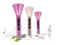 Wireless Bluetooth Karaoke Player Microphone Speaker KTV for iPhone IOS/Android Gold K98