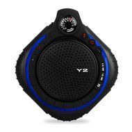 Welllon Portable Wireless Bluetooth Speaker Waterproof Shockproof Dustproof and Built-in MIC/LED Lighting/Temperature...