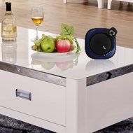Welllon Portable Wireless Bluetooth Speaker Waterproof Shockproof Dustproof and Built-in MIC/LED Lighting/Temperature... N7