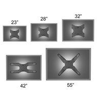 Suptek Articulating Full Motion Tv Wall Mount Bracket Ultra Slim Design Tilt Swivel &amp; Rotation Feature For Most... N6
