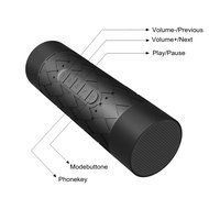HoozGee Indoor/Outdoor Bluetooth Speakers Portable Wireless Speaker with Dual 5W Drivers and More Bass, TF Solt... N4