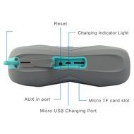 Allnice Portable Wireless Bluetooth Speaker Outdoor Sports Shockproof Waterproof Wireless Stereo Music Player... N4
