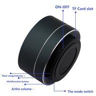 Bluetooth Speaker, GreenElec Mini Metal Enhanced Bass Wireless Portable Speaker With Built in Mic, USB and TF... N6