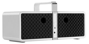 Hercules Wireless Bluetooth Speaker (White/Green) N2
