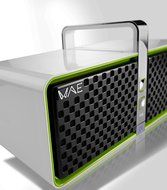 Hercules Wireless Bluetooth Speaker (White/Green) N3