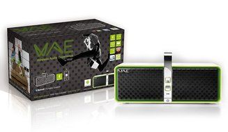 Hercules Wireless Bluetooth Speaker (White/Green) N6