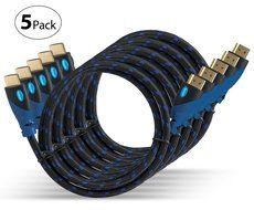 Aurum Ultra Series - High Speed HDMI Cable with Ethernet 2 Pack 6 Ft - Supports 3D &amp; Audio Return Channel [Latest... N10