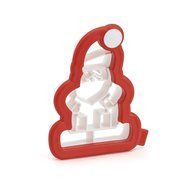 Sweet Creations 3D Mini Santa Cookie Cutter Kit