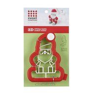 Sweet Creations 3D Mini Santa Cookie Cutter Kit N3