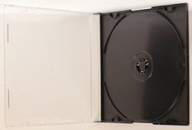 Yens CD Slim Slim CD Jewel Cases, Black, 100 Piece N5