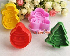 ZNU CAKE Christmas Plunger and Cutter