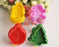 ZNU CAKE Christmas Plunger and Cutter N3