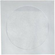 CD DVD White Paper Sleeves with Clear Window 1000 Pack N2