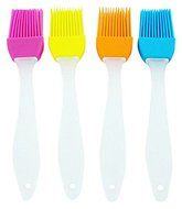 Lifestyle Dynamics Chef 6 3/4&quot; Silicone Basting Brushes, Pastry Brushes, BBQ Brushes, Veggies Brushes, Heat Resistant...