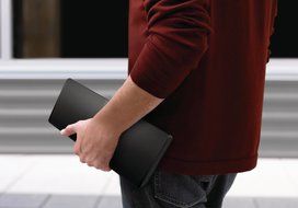 Philips Fidelio P8BLK/37 Bluetooth Portable Speaker (Black) N5