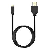 Micro HDMI to HDMI Cable, Rankie High-Speed HDMI to Micro HDMI HDTV Cable - 6FT Supports Ethernet, 3D, 4K and... N6