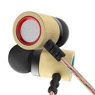 KZ ED7 Bamboo Earphones With Microphone 3.5mm HD HiFi In Ear Monitor Bass Stereo Earbuds For Sumang HUAWEI Size M