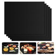 niceEshop(TM) Set of 3 Non-Stick BBQ Grill Mat Heat Resistant Barbecue Sheets For Grilling Meat, Veggies, Seafoodd N9