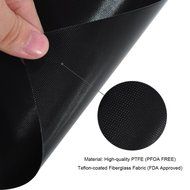niceEshop(TM) Set of 3 Non-Stick BBQ Grill Mat Heat Resistant Barbecue Sheets For Grilling Meat, Veggies, Seafoodd N10